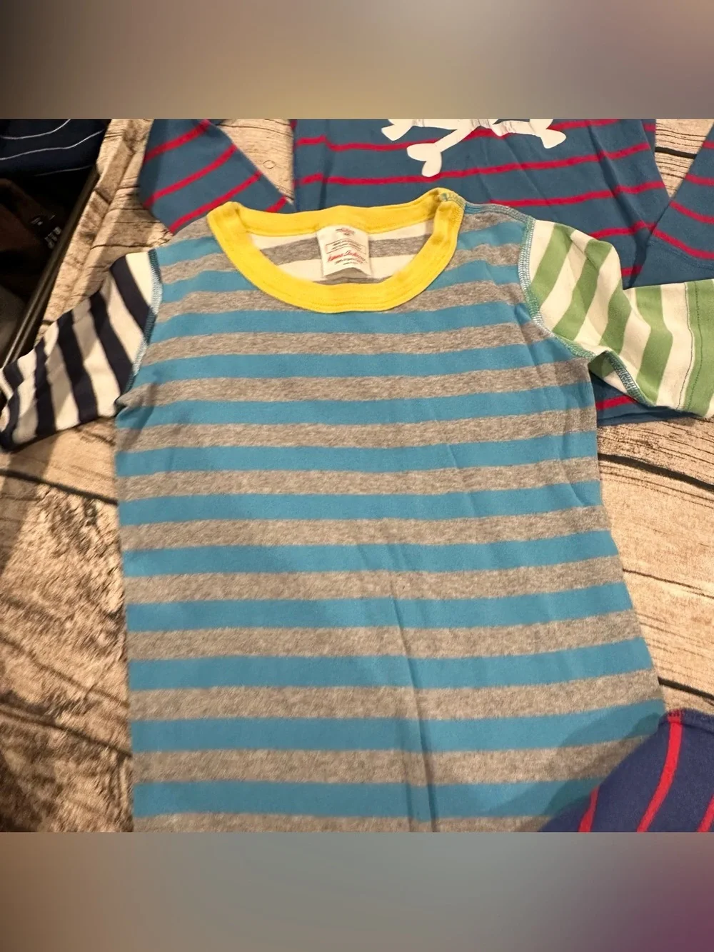 Hanna Andersson Unisex Kids Lot of 6 Mismatched Organic Pajamas Size 8